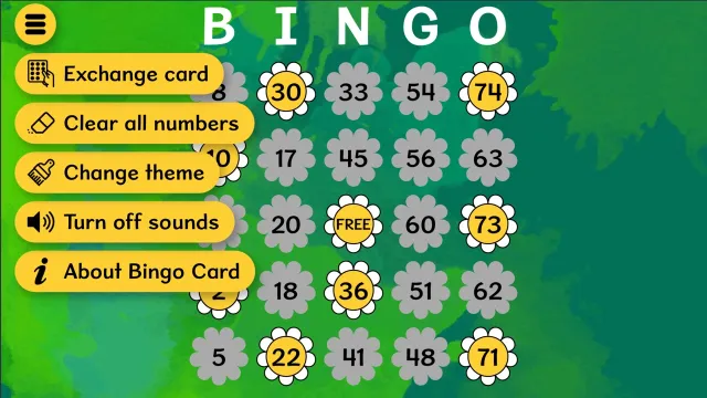 Bingo Card | Games | XWorld