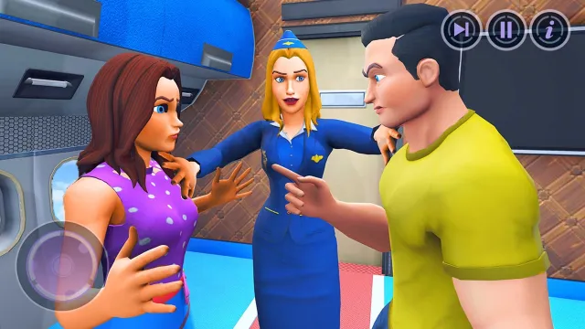 Flying Attendant Simulator 3D | Games | XWorld