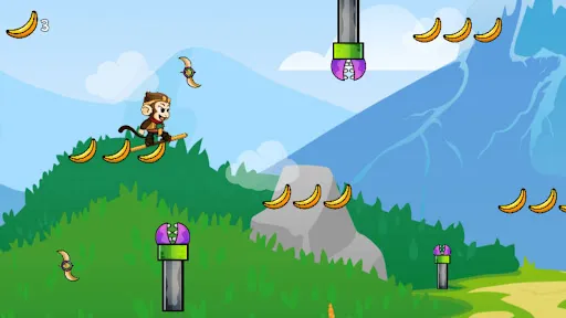 Monkey Game Fly | 游戏 | XWorld