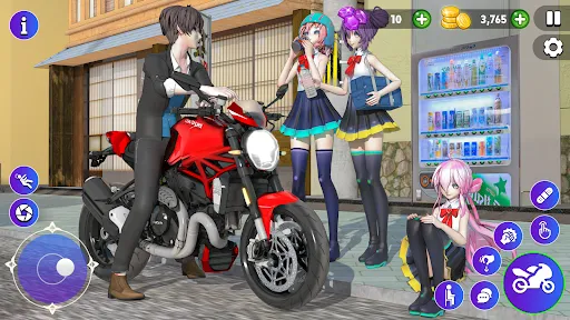 High School Love Sim Life Game | เกม | XWorld