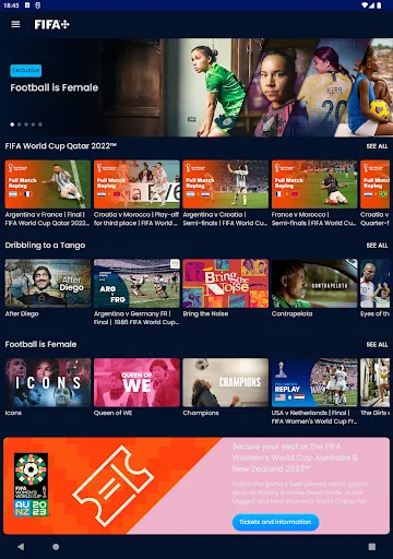 FIFA+ | Football entertainment | Permainan | XWorld