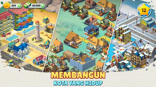 Cozy Town: Build Explore Game | Permainan | XWorld