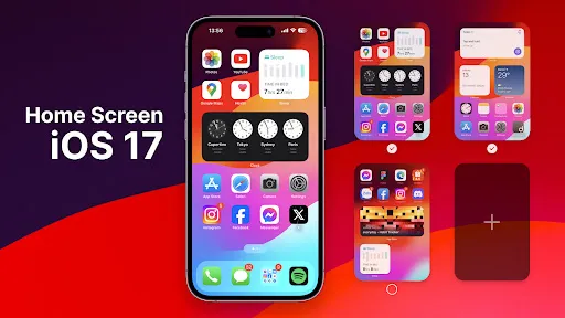 Launcher iOS 17 | juego | XWorld