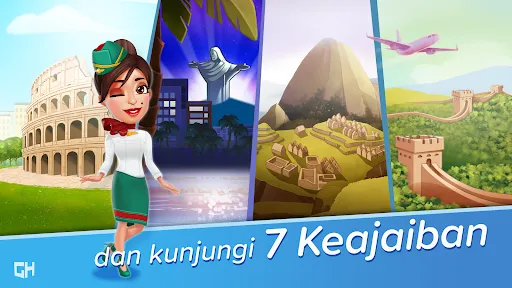 Amber's Airline - 7 Wonders | Permainan | XWorld Amber's Airline - 7 Wonders | Permainan | XWorld