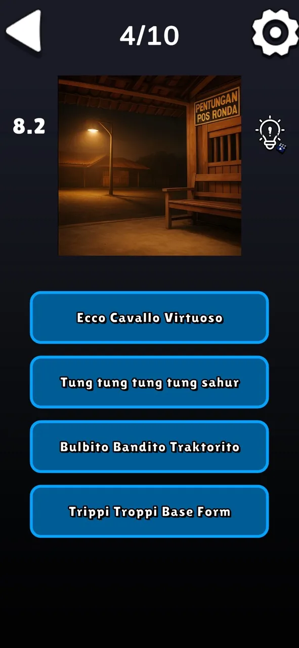 Italian Brainrot 3D: Tung Quiz | Permainan | XWorld