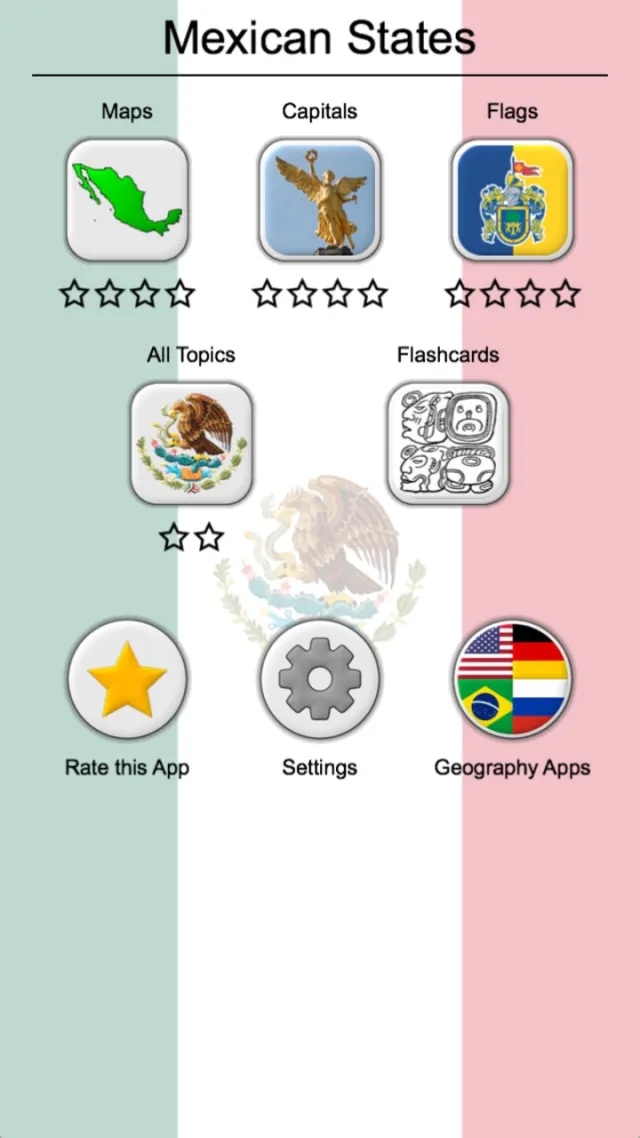 Mexican States - Mexico Quiz | Games | XWorld