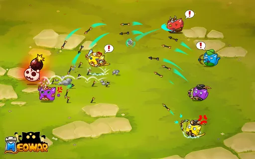 Meowar - PvP Cat Merge Defense | juego | XWorld