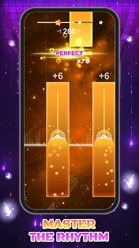Galaxy Piano: Scrolling Rush | 游戏 | XWorld