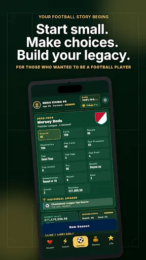 My Legacy: Karier Sepak Bola | Permainan | XWorld