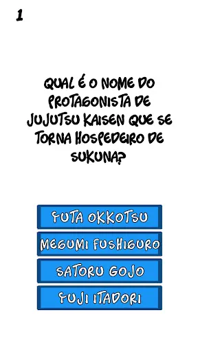 Jujutsu Kaisen Quiz | Jogos | XWorld