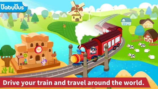 Baby Panda's Train | Games | XWorld