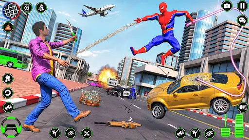 Spider Rope Hero: Spider Games | Permainan | XWorld