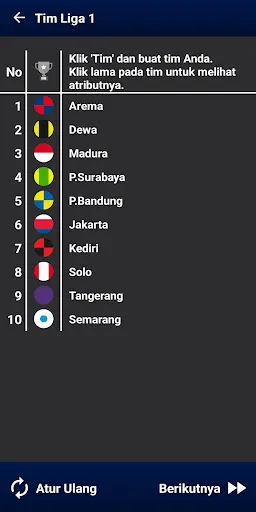 Pembuat Klasemen Liga Bola | Permainan | XWorld