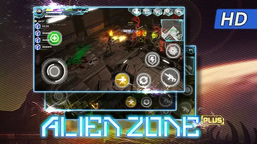 Alien Zone Plus HD | Permainan | XWorld