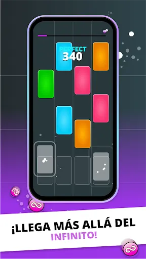 Infinite Tiles: EDM & Piano | juego | XWorld