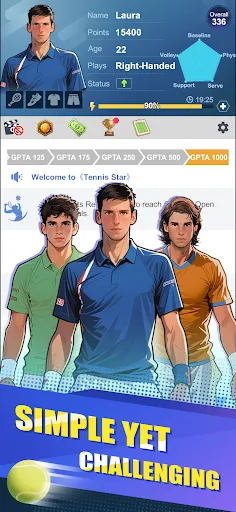 Tennis rising star | Permainan | XWorld Tennis rising star | Permainan | XWorld