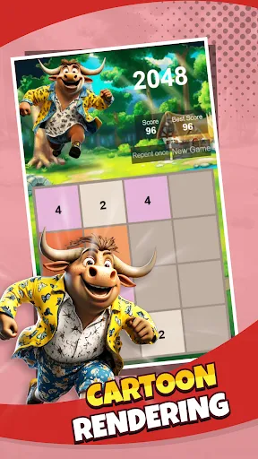 CowMerge 2048 | Jogos | XWorld