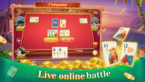 Conquian - Siete Y Media Burro | Games | XWorld