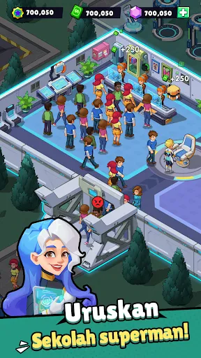 Idle Superpower School | Permainan | XWorld