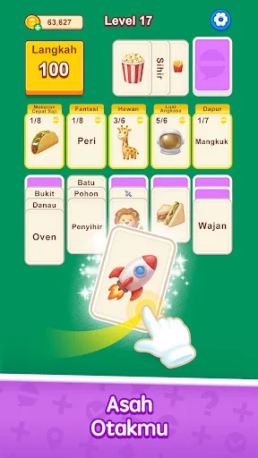 Solitaire Kata: Asah Otak! | Permainan | XWorld