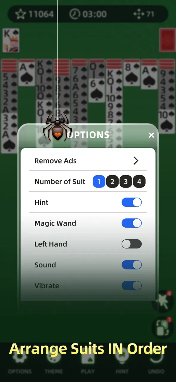 Spider Solitaire - Card 2025 | 游戏 | XWorld