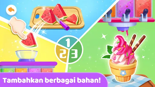 Kedai Es Krim Panda Kecil | Permainan | XWorld