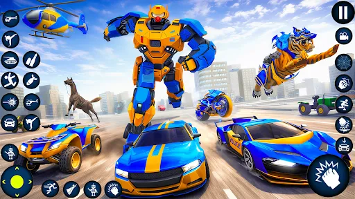 Robot Game Transformation Game | Игры | XWorld