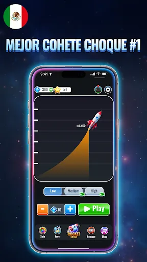 Crash Rocket - Win & Crash | juego | XWorld