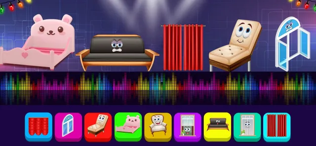 Furniture Cute Music Beat | Permainan | XWorld