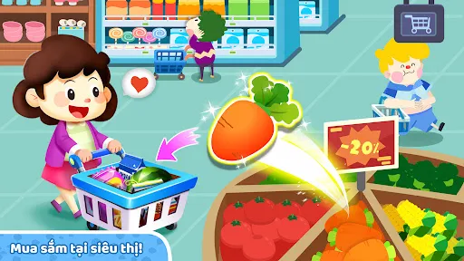 Thị Trấn Gấu Trúc Nhỏ: Mall | Games | XWorld