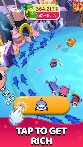 Tiny Shark: Idle Shark Game | Permainan | XWorld