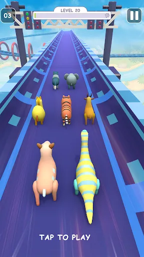 Skyzoo Animal Running Games 3D | Permainan | XWorld
