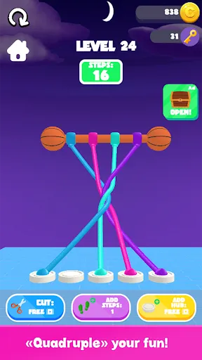 Twisted Ropes 3D Tangle Master | Games | XWorld