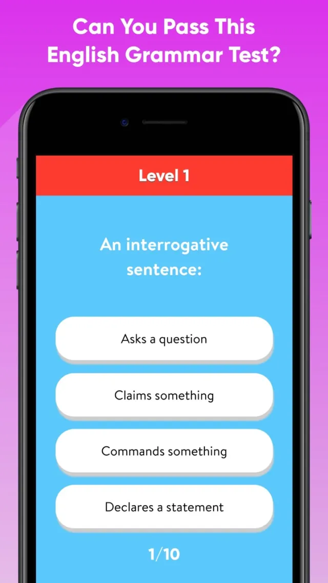 English Grammar Test Game | Permainan | XWorld
