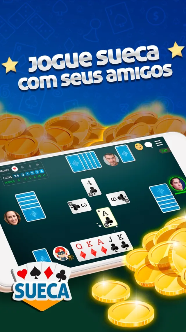 Sueca MegaJogos: Jogo Cartas | Jogos | XWorld