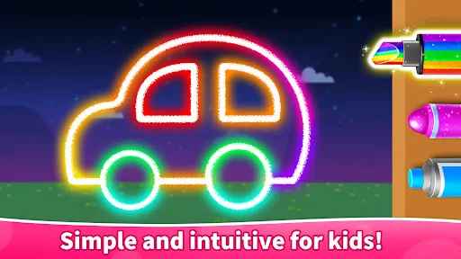 Baby Panda's Glow Doodle Game | Games | XWorld