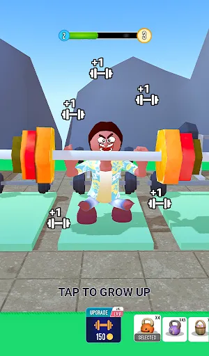 Gym Workout Clicker: แตะฮีโร่ | เกม | XWorld