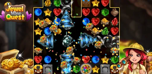 Jewel Mine Quest: Match-3 | เกม | XWorld