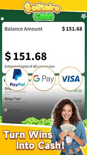 Solitaire Cash :Win Real Money | 游戏 | XWorld