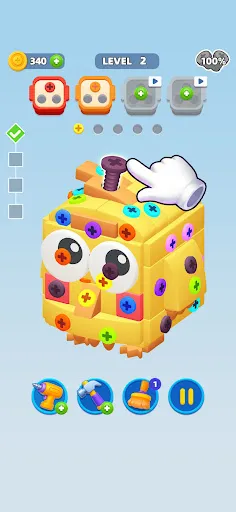 3D Screw Pin | Игры | XWorld