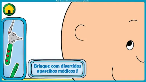 Check Up do Caillou - Médico | Jogos | XWorld