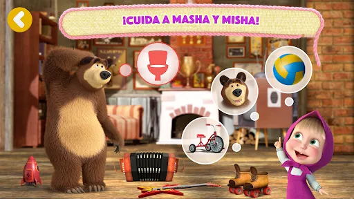 Masha y el Oso: Tamagotchi! | juego | XWorld