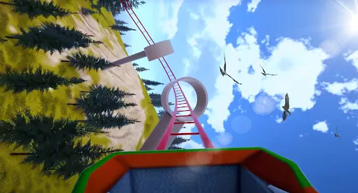 VR Американские горки 360 | Игры | XWorld