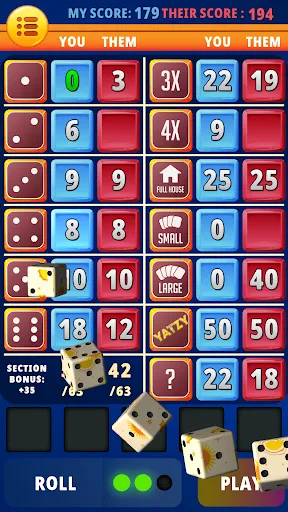 Yatzy – Trò chơi xúc xắc | 游戏 | XWorld