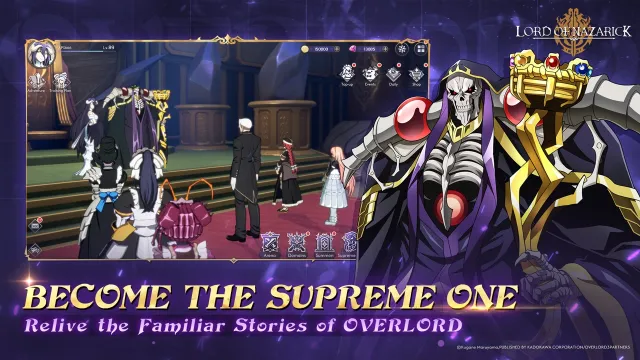 Lord of Nazarick | Permainan | XWorld