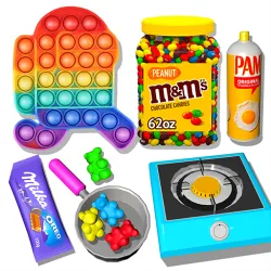 XWorld | Chocolate Pop It DIY Games