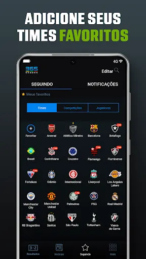 365Scores: Brasileirão ao vivo | Jogos | XWorld