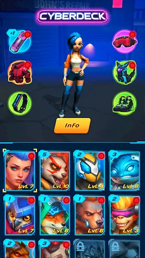 Cyberdeck: RPG Card Battle | Игры | XWorld