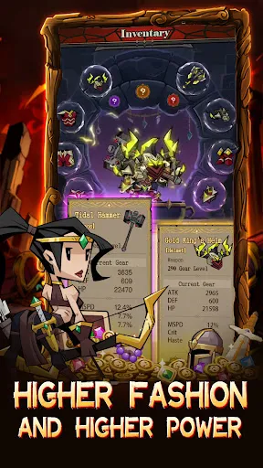 Lootfiend: Idle Dungeons | Permainan | XWorld