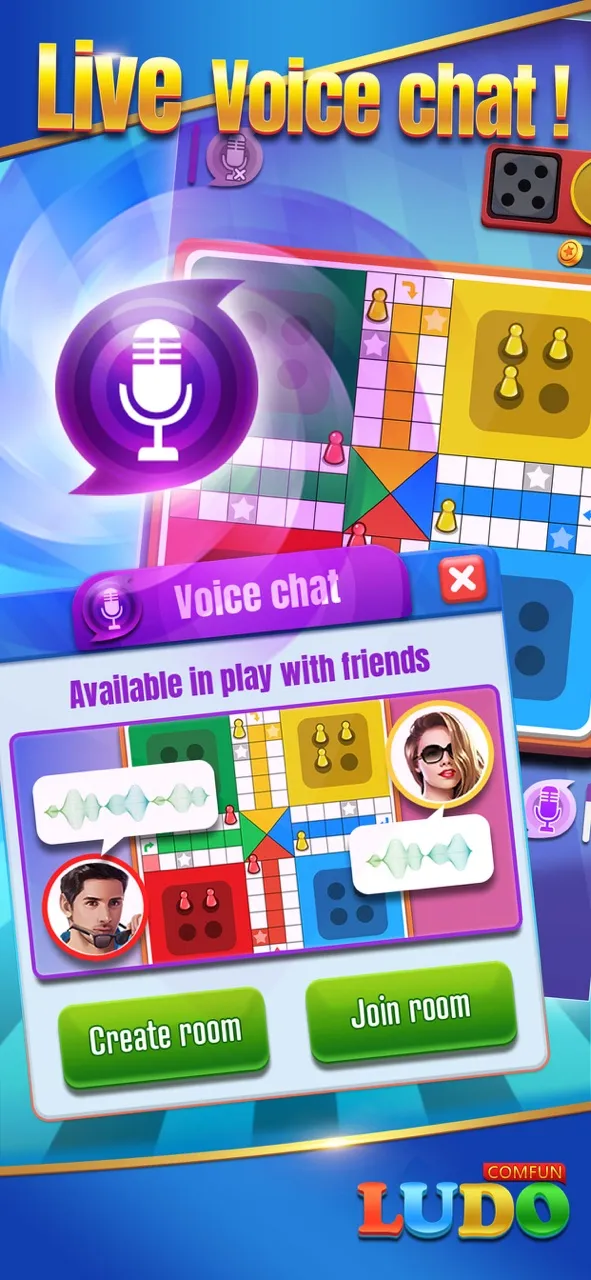 Ludo Comfun-Online Friend Game | 游戏 | XWorld